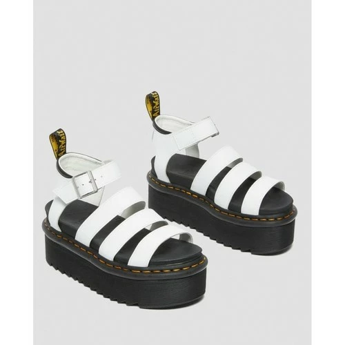 Dr. Martens 27296100 - BLAIRE QUAD-WHITE for Sandales et Nu-pieds Couleur Blanc 2 Dr. Martens 27296100 - BLAIRE QUAD-WHITE for Sandales et Nu-pieds Couleur Blanc – Image 2