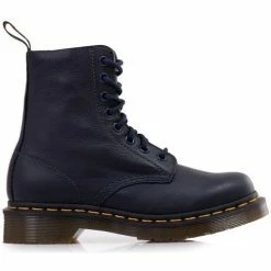 Dr. Martens Pascal Virginia for Bottines / Boots Couleur Bleu marine