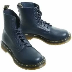 Dr. Martens Pascal Virginia for Bottines / Boots Couleur Bleu marine -Dr. Martens Soldes Magasin 22759328 500 C