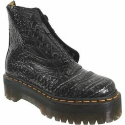 Dr. Martens Sinclair gunmetal for Bottines / Boots Couleur Noir cuir