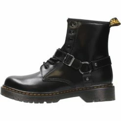 Dr. Martens - Anfibio nero 1460 HARNESS for Baskets mode Couleur Noir