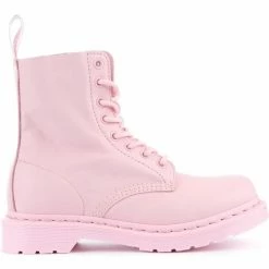 Dr. Martens Boots 1460 Pascal Virginia en cuir rose for Bottes Couleur Rose