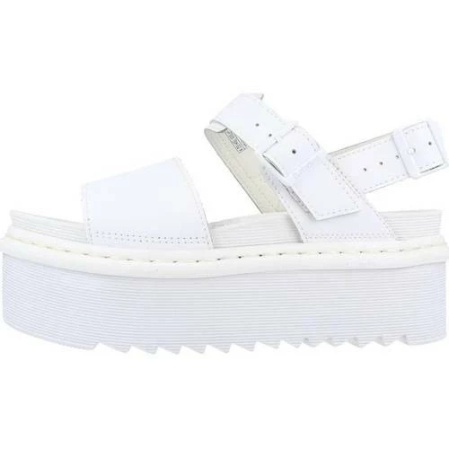Dr. Martens VOSS QUAD WHITE HYDRO LEAT for Sandales et Nu-pieds Couleur Blanc 2 Dr. Martens VOSS QUAD WHITE HYDRO LEAT for Sandales et Nu-pieds Couleur Blanc – Image 2