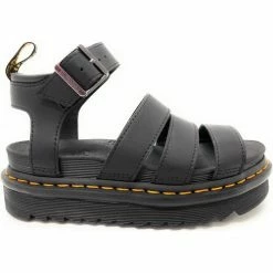 Dr. Martens Sandali Donna Dr Martens Blaire 24235001 Hydro Leather Black for Sandales et Nu-pieds Couleur Noir