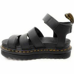 Dr. Martens Sandali Donna Dr Martens Blaire 24235001 Hydro Leather Black for Sandales et Nu-pieds Couleur Noir -Dr. Martens Soldes Magasin 23406421 500 C