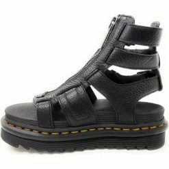 Dr. Martens Sandali Donna Dr Martens Olson 26561001 Milled Nappa Black for Sandales et Nu-pieds Couleur Noir -Dr. Martens Soldes Magasin 23416902 500 C