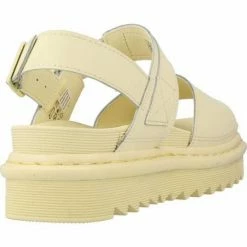 Dr. Martens VOSS M0NO TOILE CREAM HYDR for Sandales et Nu-pieds Couleur Jaune -Dr. Martens Soldes Magasin 23484538 500 C