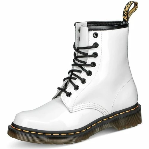 Dr. Martens for Bottes Couleur Blanc 1 Dr. Martens for Bottes Couleur Blanc