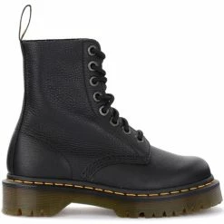 Dr. Martens Boots Pascal Bex en cuir martelé noir for Bottines / Boots Couleur Noir