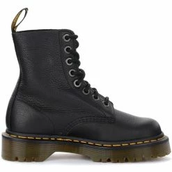 Dr. Martens Boots Pascal Bex en cuir martelé noir for Bottines / Boots Couleur Noir -Dr. Martens Soldes Magasin 23619905 500 C