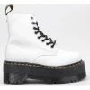 Dr. Martens 1460 Pascal Max Optical White Pisa for Bottes Couleur Blanc