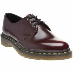 Dr. Martens Chaussures Vegan 1461 Rouge for Derbies & Richelieu Couleur Rouge
