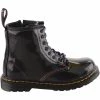 Dr. Martens Bottines fille - - Noir verni - 25 for Bottines / Boots Couleur NOIR