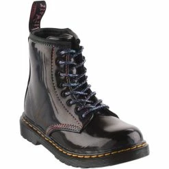 Dr. Martens Bottines fille - - Noir verni - 25 for Bottines / Boots Couleur NOIR -Dr. Martens Soldes Magasin 23859503 500 B