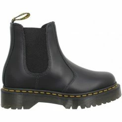 Dr. Martens 2976 Cuir Smooth Femme Noir for Bottines / Boots Couleur Noir 4 Dr. Martens 2976 Cuir Smooth Femme Noir for Bottines / Boots Couleur Noir -Dr. Martens Soldes Magasin 23867889 500 B