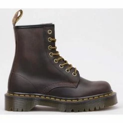Dr. Martens 1460 Bex Dark Brown Crazy Horse for Bottes Couleur Marron