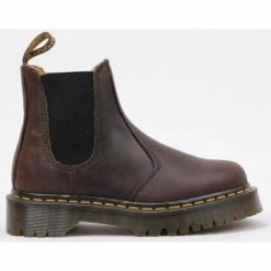 Dr. Martens 2976 Bex Dark Brown Crazy Horse for Bottines / Boots Couleur Marron
