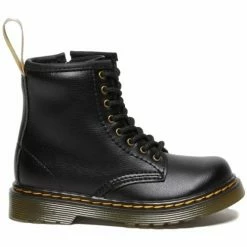 Dr. Martens Baby Boots 1460 Vegan T - Black for Baskets mode Couleur Noir