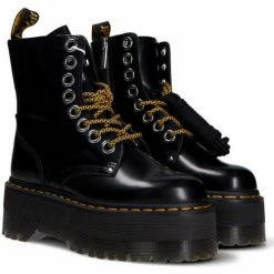 Dr. Martens for Bottes Couleur Noir -Dr. Martens Soldes Magasin 24198887 500 C