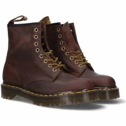 Dr. Martens for Bottes Couleur Marron -Dr. Martens Soldes Magasin 24198894 500 C