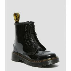 Dr. Martens 27237001 SINCLAIR-BLACK PATENT for Bottes Couleur Noir