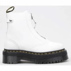 Dr. Martens Jetta White Sendal for Bottes Couleur Blanc