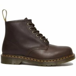 Dr. Martens 101 Boots Crazy Horse - Dark Brown for Bottes Couleur Marron