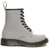Dr. Martens 1460 Boots - Patent Lamper Zinc Grey for Bottes Couleur Gris