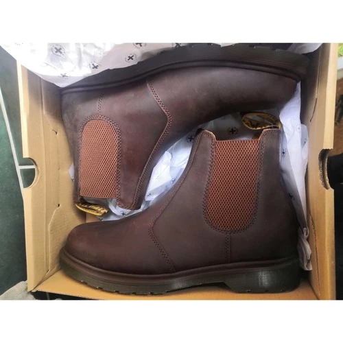 Dr. Martens 2976 CHELSEA BOOT Gaucho Crazy Horse for Bottines / Boots Couleur Marron 2 Dr. Martens 2976 CHELSEA BOOT Gaucho Crazy Horse for Bottines / Boots Couleur Marron – Image 2