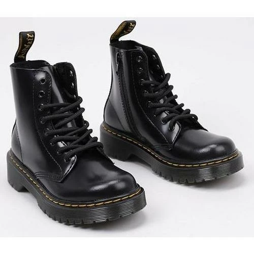 Dr. Martens 1460 Pascal Bex J Black Lissome for Bottes Couleur Noir 2 Dr. Martens 1460 Pascal Bex J Black Lissome for Bottes Couleur Noir – Image 2