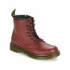 Dr. Martens DELANEY for Bottines / Boots Couleur Rouge cerise