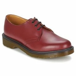 Dr. Martens 1461 PW for Derbies & Richelieu Couleur Rouge cerise